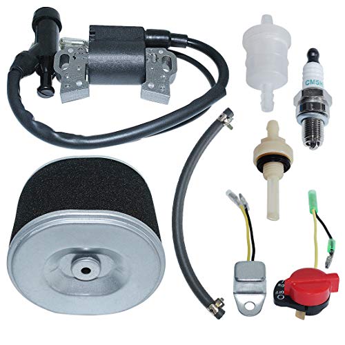 AUMEL Luftfilter Zündspulensatz Für Honda GX340 GX390 11TE 13TE Verbindungsfilter Kraftstoffleitung ersetzen 17210-ZE3-010. von AUMEL