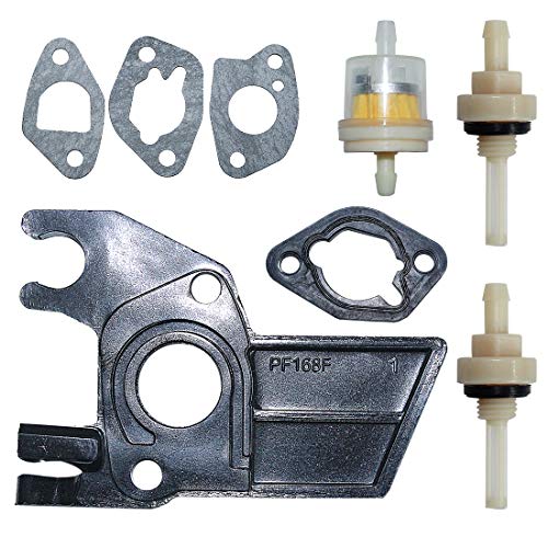 AUMEL Vergaser Isolator Spacer Dichtungssatz Für Honda GX160 GX200 5.5HP 6.5HP Rasenmäher Motor Ersetzen Sie 16955-ZE1-000, 16220-ZE1-020. von AUMEL
