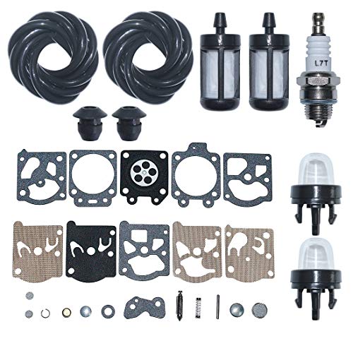 AUMEL Vergaser Reparatursatz Zündkapsel Kraftstoffleitungsfilter für Stihl FS36 FS40 FS44 FS44R Fadenschneider AUMEL Vergaser Reparatursatz Zündkapsel Kraftstoffleitungsfilter für Stihl FS36 FS40 FS44 FS44R Fadenschneider von AUMEL