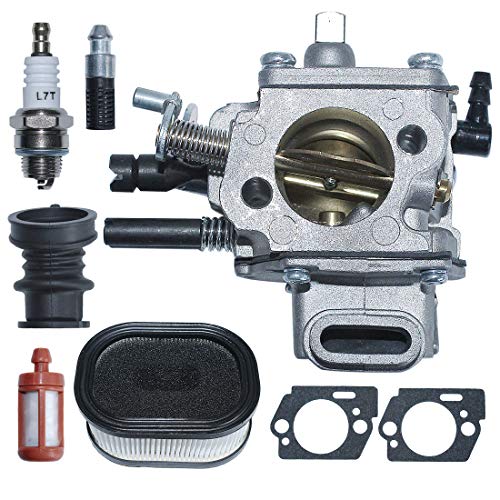 AUMEL Vergaser mit Luftkraftstofffilter Vergaser Dichtungssatz für Stihl 064 066 MS660 MS650 MS640 Zama C3A-S31 WJ-67A Ersatzteil ersetzt 1122 120 0621 von AUMEL