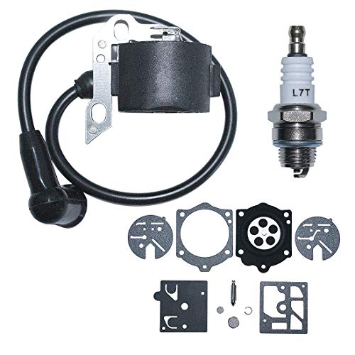 AUMEL Zündspule mit Reparatursatz für 015 021 023 025 FS160 FS180 FS220 FS290 FS280 MS250 Kettensäge Motoren 1114 404 3200 von AUMEL