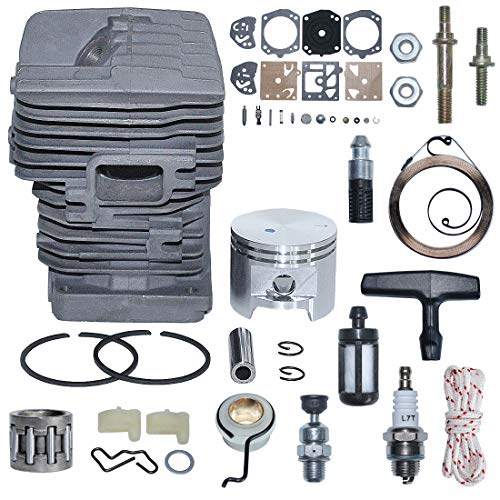 AUMEL Zylinderkolben Vergaser Kit 47mm Bohrung für Stihl MS310 MS 310 Ersatzteilnbolzenmuttern ersetzen 1127 020 1218. von AUMEL