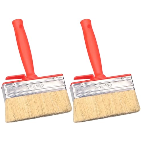 Pinsel mit Holzgriff, 2 stücke Glatte Flache Kopf Pinsel for Malerei Wände Arbeitsersparnis Hand Werkzeuge Pinsel mit Holzgriff, 2 stücke Glatte Flache Kopf Pinsel for Malerei Wände Arbeitsersparnis Hand Werkzeuge von AUNANGLJSCS