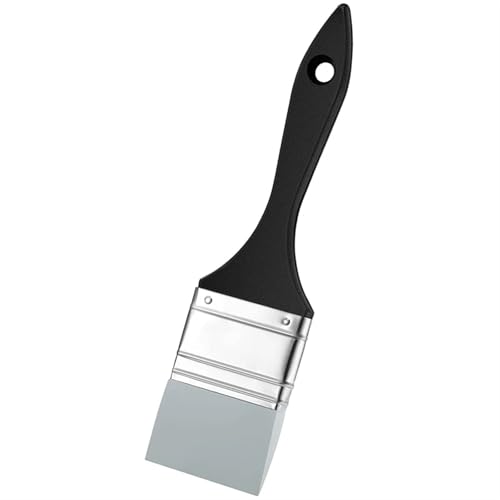Pinsel mit Holzgriff, Breiter, fester, flacher Silikonpinsel, flexible Malwerkzeuge auf Acrylbasis, Pinsel(2 Inch) von AUNANGLJSCS