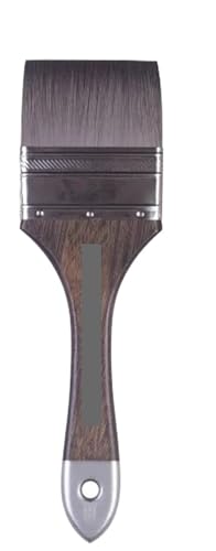 Pinsel mit Holzgriff, Imitation Kunsthaar Pro Künstler Gouache Öl Aquarell Pinsel Malwerkzeug Bambus Griff(2.5inch) von AUNANGLJSCS