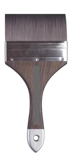 Pinsel mit Holzgriff, Imitation Kunsthaar Pro Künstler Gouache Öl Aquarell Pinsel Malwerkzeug Bambus Griff(4inch) von AUNANGLJSCS