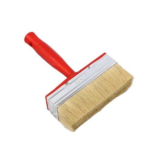Pinsel mit Holzgriff, Industrieller Kunststoff-Beschichtungspinsel, langes Haar, Dekorations-Wandbürstenwerkzeug, leicht zu reinigende Pinsel(150mm,3pcs) von AUNANGLJSCS
