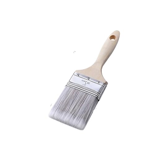 Pinsel mit Holzgriff, Pinsel mit Holzgriff for Wand- und Möbelmalwerkzeug Malpinsel-Set Künstlerpinsel-Werkzeuge(3 Inch) von AUNANGLJSCS