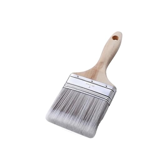 Pinsel mit Holzgriff, Pinsel mit Holzgriff for Wand- und Möbelmalwerkzeug Malpinsel-Set Künstlerpinsel-Werkzeuge(4 Inch) von AUNANGLJSCS
