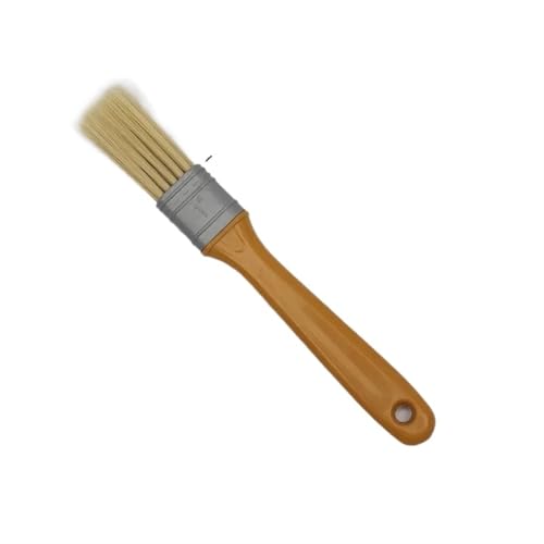 Pinsel mit Holzgriff, Pinsel mit Kunststoffgriff 1/2/4/5 Zoll for Wand- und Möbelmalwerkzeug-Set Malpinsel Künstlerpinsel(1inch) von AUNANGLJSCS