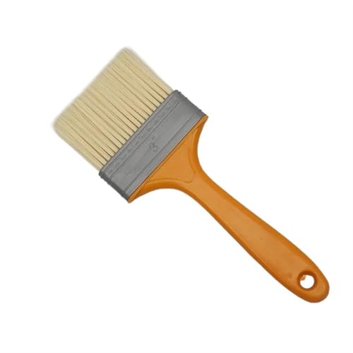 Pinsel mit Holzgriff, Pinsel mit Kunststoffgriff 1/2/4/5 Zoll for Wand- und Möbelmalwerkzeug-Set Malpinsel Künstlerpinsel(3inch) von AUNANGLJSCS