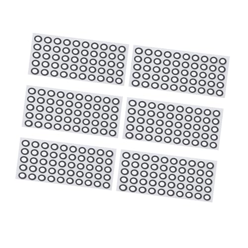 1000 Stück 6 Mm 3D-Scanner-Marker für die Messtechnik 3D-Scan-Marker Starkes Reflexionsvermögen Genaue Daten für Reverse Engineering für 3D-Bewegungserfassung von AUNMAS