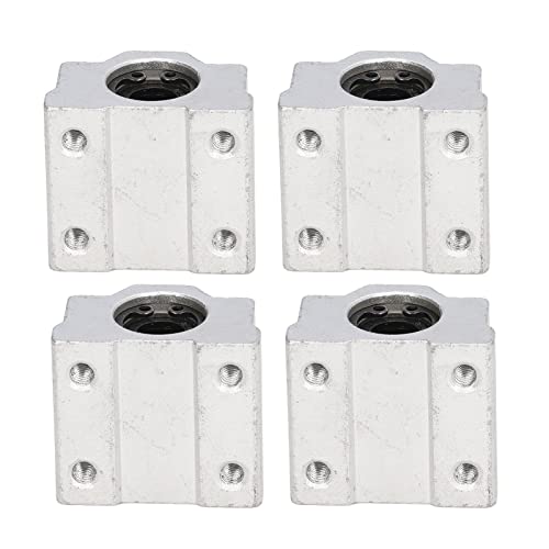 4 STÜCKE SCS8UU Linearkugellager, LMF8UU Lagergleitblock Linearlagergleitblock Gleitblock Aluminiumlegierung CNC-Maschinengleiteinheit 8 Mm Bohrung 4 STÜCKE SCS8UU Linearkugellager, LMF8UU Lagergleitblock Linearlagergleitblock Gleitblock Aluminiumlegierung CNC-Maschinengleiteinheit 8 Mm Bohrung von AUNMAS