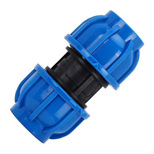 4 Stücke PE Kunststoff Gerade Stecker 32mm bis 32mm Wasserleitung Adapter Gerade Fitting Wasserleitung Rohrverschraubungen von AUNMAS