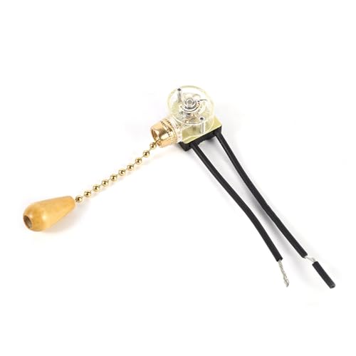 4Pcs Universal Home Ceiling, Pull Cord Light Switch Bathroom Pull Cord Switch Fan Lamp Wall Light Replacement Pull Chain Cord Switch 250V 125V von AUNMAS