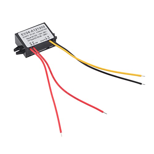 AC-zu-DC-Konverter, AC-zu-DC-12-V-Konverter, DC-12-V-Netzteil, DC-Step-Down-Stromversorgungsmodul, AC 10 Bis 28 V zu DC 12 V, Konverter für Autobildschirm, Überwachungskamera, von AUNMAS