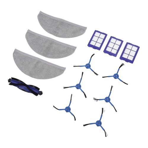 AUNMAS 13pcs Ersatz Ersatzteile für Robovac X8 Roboter -Staubsauger, ABS -Hauptbürste mit Seitenbürste, Filter, Mop -Pads von AUNMAS