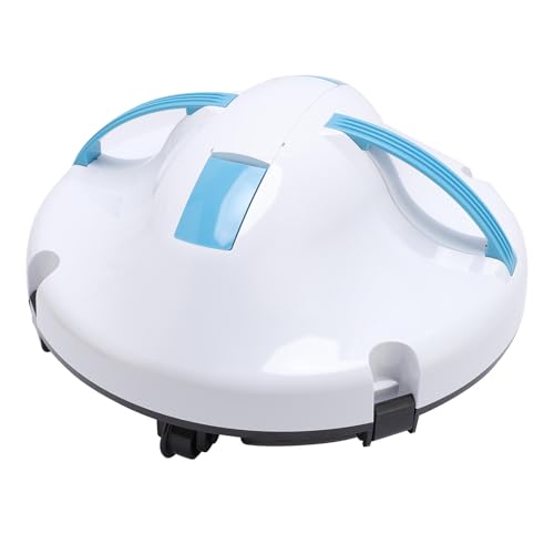 AUNMAS Automatischer Poolreiniger, IPX8 Water Proof Intelligent Route Planung 120 Minuten Laufzeit Kordloser Unterwasserreiner -Roboter für (EU-Stecker (AC 220-240V 50 Hz)) von AUNMAS