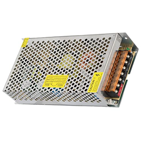 AUNMAS CC Power Adapter Converter Transterer Transterer CC Stabiler Transformator für LED Light Radio Computer 110V / 220 V Legierung Legierung für die Indor -Anwendung (S-150-12) von AUNMAS