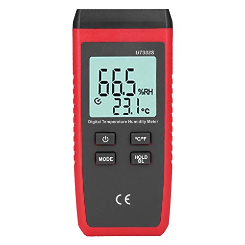 AUNMAS Digitale Temperaturfeuchtigkeitsmessgerät, -10~60 ℃ 0~100% RH Geteiltes Design Großer LCD -Präzise -Sensor Hygreothermographen für Zuhause von AUNMAS