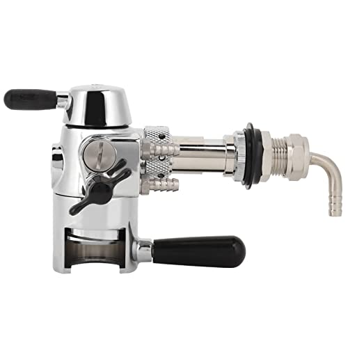 AUNMAS Edelstahl Bier Wasserhahn Bierflaschenfüller Enthuamieren Sie 28 Mm für den Homebrew Kegerator mit Material Einfach zu Installieren Saubere Verwendung (Durchmesser 28 mm) von AUNMAS