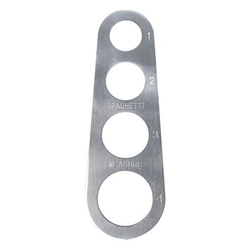 AUNMAS Edelstahl -Spaghetti -Messer -Pasta -Portion -Werkzeug mit 4 Serviergrößen Hängendeschleife für die Küche Küche Kochkontrolle AUNMAS Edelstahl -Spaghetti -Messer -Pasta -Portion -Werkzeug mit 4 Serviergrößen Hängendeschleife für die Küche Küche Kochkontrolle von AUNMAS