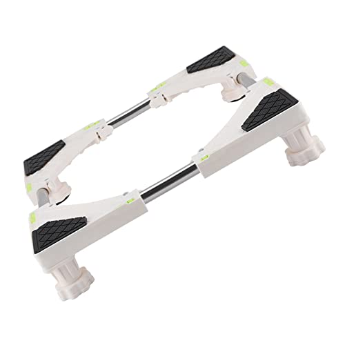 AUNMAS Einstellbare Waschmaschinen Untergestell Sockel Mobile Basis Bewegliche Waschmaschine Stehen Multifunktionale Möbel Dolly Kühlschrank Halter Halterung für Zuhause(4 Feet) von AUNMAS