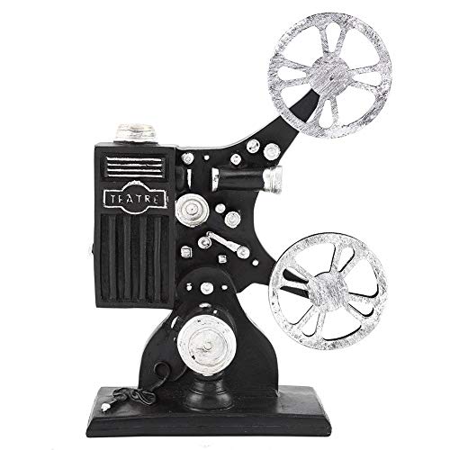 AUNMAS Filmprojektor Modell, 23.5 x 14 x 6cm Harz Vintage Projektor Modell Bar Cafe Geschäft Fensterdekorationen von AUNMAS