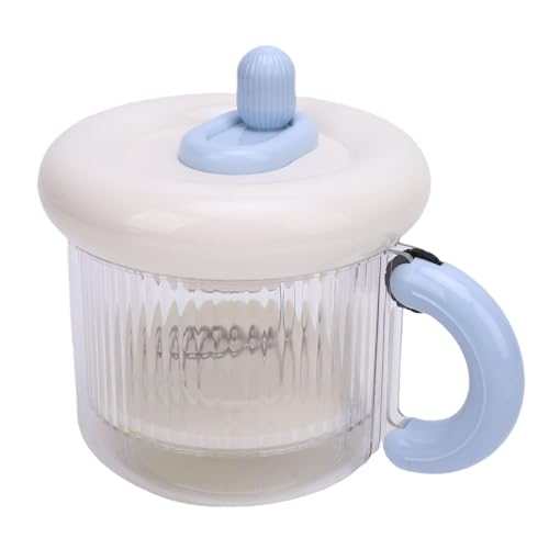 AUNMAS Griechischer Joghurtsieb, Große Kapazität Trockener Joghurthersteller mit Hausgemachtem Siebkorb für Suppe Fruchtsaft (BLUE) von AUNMAS