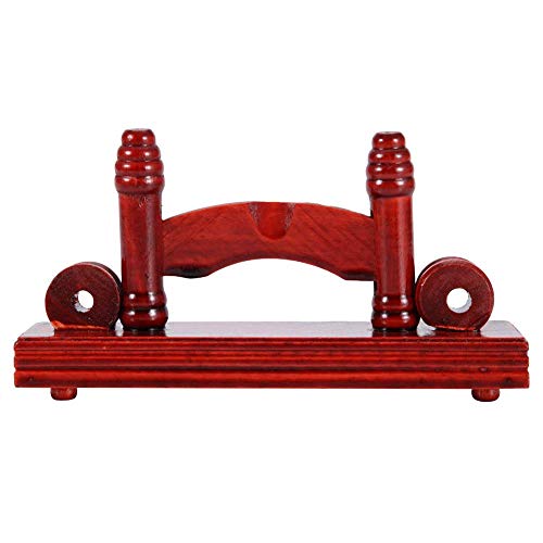 AUNMAS Handlicher Ventilator-Display-Halter, 14*5*7cm Stumpfes Rotes Holz Chinesischer Fächer Dekorativer Ständer Bambus-Faltfächer-Ständer für Party, Hochzeit, Ausstellung AUNMAS Handlicher Ventilator-Display-Halter, 14*5*7cm Stumpfes Rotes Holz Chinesischer Fächer Dekorativer Ständer Bambus-Faltfächer-Ständer für Party, Hochzeit, Ausstellung von AUNMAS