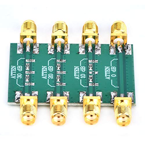 AUNMAS Hochfrequenz-Dämpfungsglied, DC-4.0GHz 23dBm Festes Dämpfungsglied SMA-Doppelbuchsen-Kopf-Funkfrequenz-Dämpfungsglied für Elektronische Geräte AUNMAS Hochfrequenz-Dämpfungsglied, DC-4.0GHz 23dBm Festes Dämpfungsglied SMA-Doppelbuchsen-Kopf-Funkfrequenz-Dämpfungsglied für Elektronische Geräte von AUNMAS