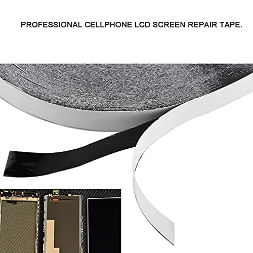 AUNMAS Hochtemperaturkleber Doppelseitiges Klebeband für die Reparatur von LCD -Bildschirm- und Typ Vorzeichenbindung 50 M (10 mm breit und 50 Meter lang) von AUNMAS