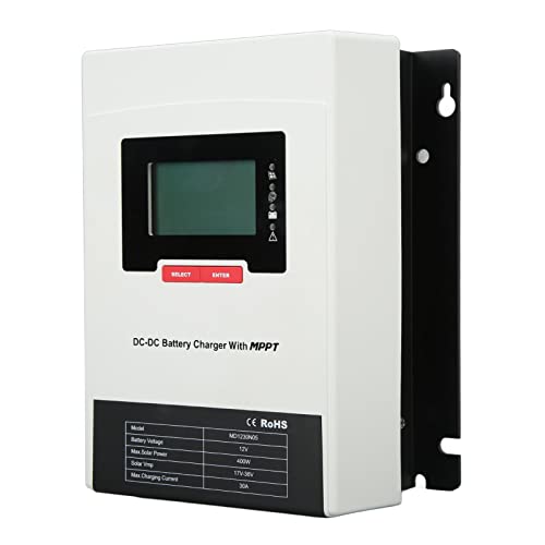 AUNMAS MPPT Maxime Solar Manager Maximale Follow -up -Überwachung PV Last Controller Photovoltaik für das Fahrzeug oder Schiffssystem 12 V 24 V 30a von AUNMAS