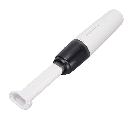 AUNMAS Mini-Elektrostaubsauger, Tragbarer 8000-Pa-Sauger mit 1200-mAh-Akku, Kabelloser Handstaubsauger für das Home Office Im Auto (White) von AUNMAS