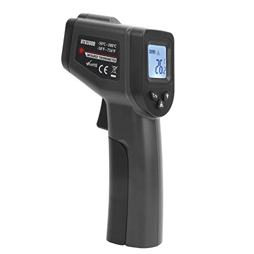 AUNMAS Nicht Digitale Thermometer -Temperaturpistole, Infrarot -Thermometerpistole für Industrie, Küchenkochen, Automobile, HLK (Nicht für Menschliche Körpertemperatur) von AUNMAS