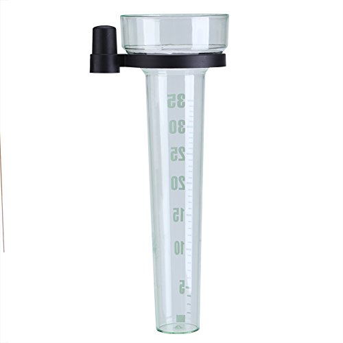 AUNMAS Regenmesser-Rohr aus Kunststoff, Regenmesser-Ersatzrohr mit 35 Mm Kapazität, Genaue Messung für Den Garten Im Freien von AUNMAS