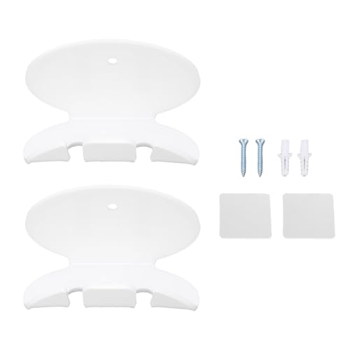 AUNMAS Röntgensensor Wandmontage, 2pcs Acryl -Röntgensensorhalter mit Klebstoff für die Lagerung und Organisation von Kabel von AUNMAS