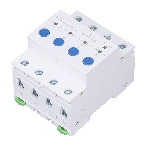 AUNMAS Smart WiFi Circuit Breaker Switch für Home Automation Anwendbare Szene -Detechange -Anwendung von Timing AC230V 63A Kupfer von AUNMAS