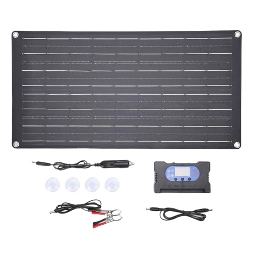 AUNMAS Solarpanel -Kit mit Controller, Schnelles Ladekanal -Ladegerät für Bootsfahrzeug -Motorrad -Marine für Bootsfahrzeuge, Ideales Notstromversorgung AUNMAS Solarpanel -Kit mit Controller, Schnelles Ladekanal -Ladegerät für Bootsfahrzeug -Motorrad -Marine für Bootsfahrzeuge, Ideales Notstromversorgung von AUNMAS