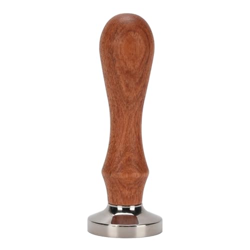 AUNMAS -Stampfer-Werkzeug, Kaffeepresse, Barista, 58 Mm, Kaffeestampfer aus 304 Edelstahl mit Poliertem Holzgriff für Effizientes -Stampfen AUNMAS -Stampfer-Werkzeug, Kaffeepresse, Barista, 58 Mm, Kaffeestampfer aus 304 Edelstahl mit Poliertem Holzgriff für Effizientes -Stampfen von AUNMAS