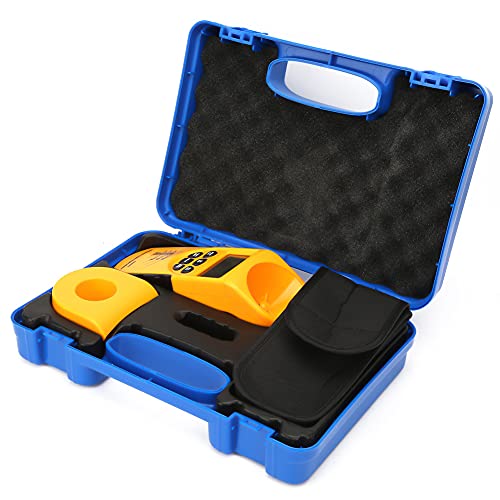 AUNMAS Tragbares Kabelhöhen -Tester -Kit, Smart Sensor AR600E Digital LCD Display 6 Kabel Ultraschallkabelhöhe Messgerät mit Kunststoffbox von AUNMAS