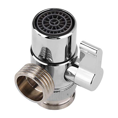 AUNMAS Wasserhahn Umlenkventil, M22 Innengewinde M24 Außengewinde Waschbeckenumlaufventil Waschtischarmatur Splitter Umstellventil für G1/2-Schlauchadapter von AUNMAS