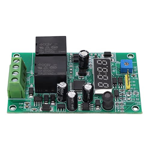 AUNMAS Wireless Control Relay Card für das 12 -V -24 V Ventil Digitalanzeigemodul für den Einfachen Betrieb, Geeignet für Türschlösser und Magnetventile von AUNMAS