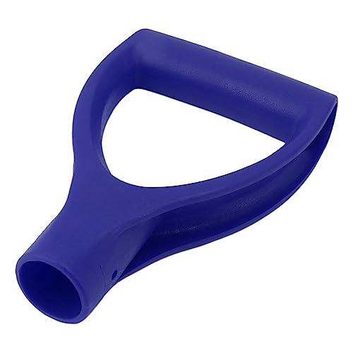 Kunststoff-D-Griff, Bequemer und Effizienter Schaufelgriff, Geeignet für Schaufeln, Rechen und Grabwerkzeuge (Blue) von AUNMAS