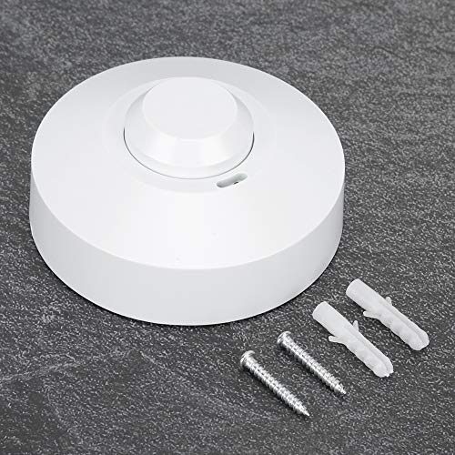 Mikrowellenschalter Sensor,Mikrowellenradarsensor 360 Grad Niederspannungslicht Microwave Radar Sensor Switch Bewegungsmelder Schalter DC 12-24V für Zuhause von AUNMAS