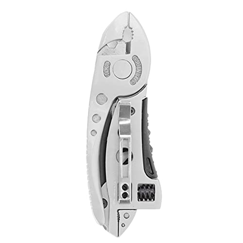 Schraubenschlüssel Multi Tool Handliches Mehrzweckmesser Werkzeug Verstellbarer Schraubenschlüssel Schraubendreher Bits Zange Survival Emergency Gear Assembly von AUNMAS