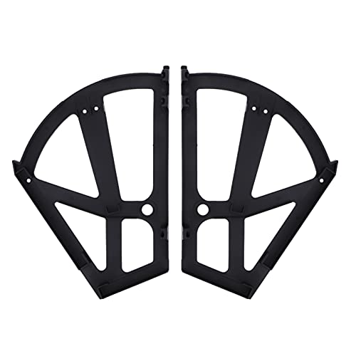 AUNMAS Scharniere für Schuhschränke Kabinettscharniere Schuhschrank Scharnier Kunststoff Hohl Einfache Zwei Schichten Regal Rack Halter Zubehör für Zuhause(1#) von AUNMAS