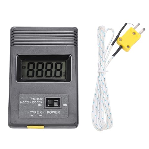TM -902C -TM -Thermometer mit LCD -Anzeige und K -Thermokopie -Sensor Präzise Temperaturdetektion für Gas-, Flüssig- und Halbstoffmessung TM -902C -TM -Thermometer mit LCD -Anzeige und K -Thermokopie -Sensor Präzise Temperaturdetektion für Gas-, Flüssig- und Halbstoffmessung von AUNMAS