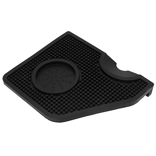 Tamping-Matte, Weiche, Flexible Tamping-Matte, Kaffeematte, Rutschfestes Design, Spülmaschinenfeste, Lebensmittelechte Silikon-Kaffee-Tamping-Matte von AUNMAS