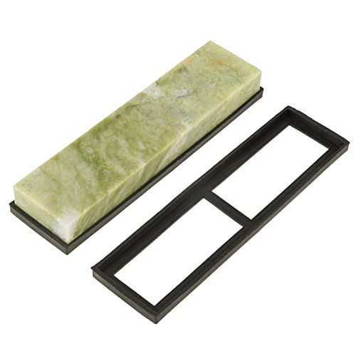 Whetstone 10000 Grit Smaragd -Messerschärfen für Köche Messer Feines Mahlen mit Entlassungsbasis -Set Whetstone 10000 Grit Smaragd -Messerschärfen für Köche Messer Feines Mahlen mit Entlassungsbasis -Set von AUNMAS